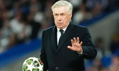 técnico Carlo Ancelotti